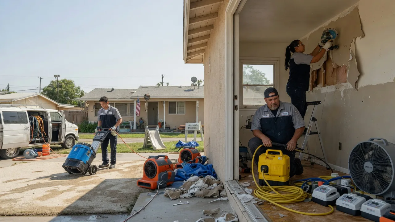 Water Damage Restoration in Vass, NC near me